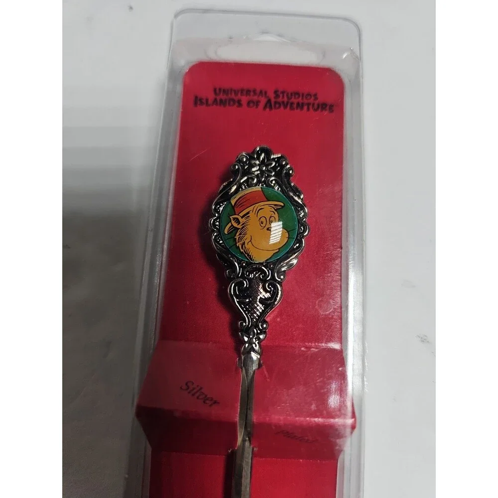 VINTAGE Universal Studios Florida SILVER PLATED SOUVENIR SPOON
